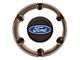 GT Performance Euro/Gasser Horn Button with Ford Oval Logo; 6-Hole; Polished (Universal; Some Adaptation May Be Required)