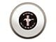 GT Performance Euro/Gasser Horn Button with Mustang Logo; Smooth; Polished (Universal; Some Adaptation May Be Required)