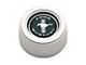 GT Performance GT3 Hi-Rise Horn Button with Mustang Logo; Polished (Universal; Some Adaptation May Be Required)