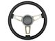 GT Performance GT3 Retro Tuff Design Steering Wheel; Leather (Universal; Some Adaptation May Be Required)