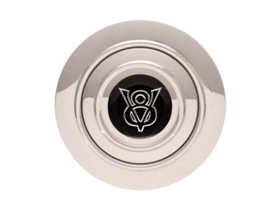 GT Performance GT9 Banjo Horn Button with V8 Logo (Universal; Some Adaptation May Be Required)