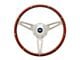 GT Performance GT9 Retro Cobra Style Steering Wheel; Wood (Universal; Some Adaptation May Be Required)