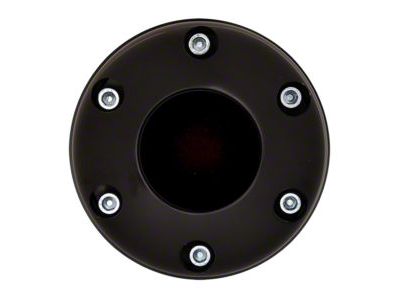 GT Performance Euro/Gasser Horn Button; 6-Hole; Black (Universal; Some Adaptation May Be Required)