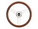 GT Performance GT3 Retro Gasser Slot Style Steering Wheel; Wood (Universal; Some Adaptation May Be Required)