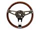 GT Performance GT3 Retro Tuff Design Steering Wheel; Wood (Universal; Some Adaptation May Be Required)