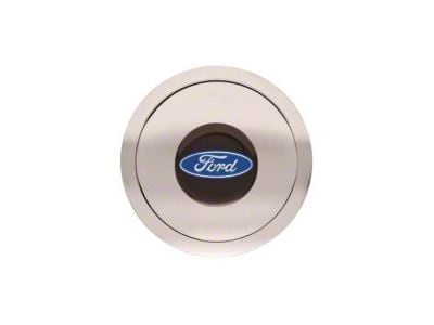 GT Performance GT9 Small Horn Button with Ford Oval Logo (Universal; Some Adaptation May Be Required)