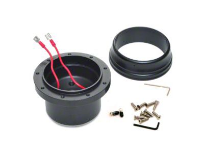 GT Performance GT9 Steering Wheel Installation Hub; Black Anodized (70-77 Thunderbird; 78-79 Thunderbird w/ Horn on Steering Wheel)