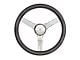 GT Performance GT3 Retro Gasser Banjo Style Steering Wheel; Leather (Universal; Some Adaptation May Be Required)