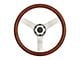 GT Performance GT3 Retro Gasser Banjo Style Steering Wheel; Wood (Universal; Some Adaptation May Be Required)