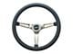 GT Performance GT3 Retro Slot Style Steering Wheel; Leather (Universal; Some Adaptation May Be Required)