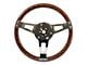 GT Performance GT3 Retro Tuff Design Steering Wheel; Wood (Universal; Some Adaptation May Be Required)