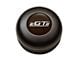 GT Performance GT3 Standard Horn Button with GT Logo; Black Anodized (Universal; Some Adaptation May Be Required)