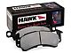 Hawk Performance DTC-60 Brake Pads; Front Pair (88-92 Camaro w/ Performance Package & Rear Disc Brakes)