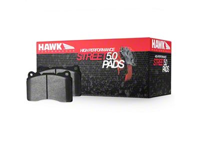 Hawk Performance HPS 5.0 Brake Pads; Rear Pair (82-92 Camaro w/o Performance Package)