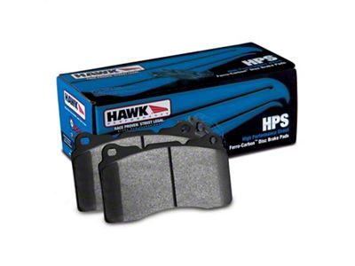 Hawk Performance HPS Brake Pads; Front Pair (88-92 Camaro w/ Performance Package & Rear Disc Brakes)