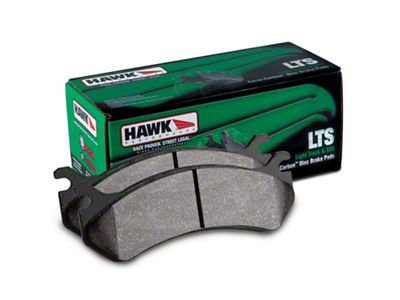 Hawk Performance LTS Brake Pads; Front Pair (88-00 C2500, C3500 SRW, K2500, K3500 SRW)