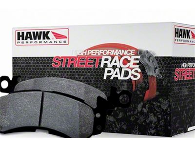 Hawk Performance Street/Race Brake Pads; Front or Rear Pair (63-66 Corvette C2 w/ 4-Wheel Disc Brakes; 67-82 Corvette C2 & C3)