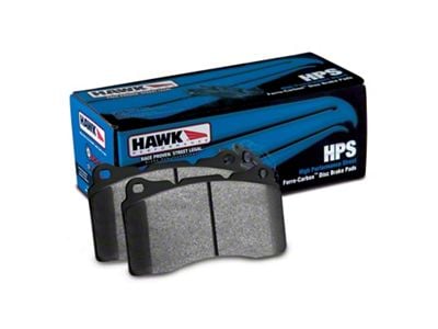 Hawk Performance HPS Brake Pads; Rear Pair (1988 Firebird w/ Performance Package; 89-97 Firebird w/ Rear Disc Brakes)