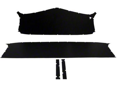 Headliner Set; Black (47-49 Chevrolet/GMC Truck)