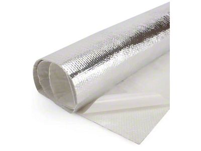 Heat Screen Mylar Radiant Matting W/Addhesive back. 36 x 12