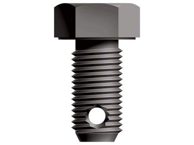 Hex Head Bolt With Drilled Shank - 3/8 - 24 X 3/4