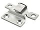 Hood Hinge Bracket - Rear - 4 Hole - Stainless Steel - FordPassenger