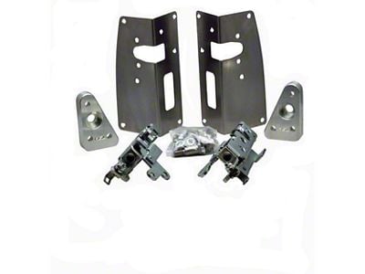 Hood Latches, Stainless Steel, Polished, 1947-1953