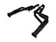 Hooker BlackHeart 1-5/8-Inch Competition Headers; Black Painted (70-74 V8 Firebird)