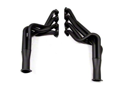 Hooker BlackHeart 2-Inch Super Competition Long Tube Headers; Black Painted (73-74 Big Block V8 Firebird)