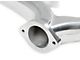 Hooker BlackHeart 2.50-Inch Exhaust Manifold with Raised D-Port; Silver Ceramic (71-74 Small Block V8 Firebird)