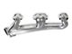 Hooker BlackHeart 2.50-Inch Exhaust Manifold with Raised D-Port; Silver Ceramic (71-74 Small Block V8 Firebird)