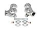 Hooker BlackHeart 2.50-Inch Exhaust Manifold; Silver Ceramic (71-74 Small Block V8 Firebird)