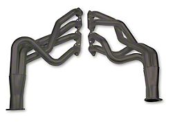 Hooker BlackHeart 2-1/8-Inch Super Competition Long Tube Headers; Black Painted (55-57 Big Block V8 150, 210, Bel Air, Nomad)