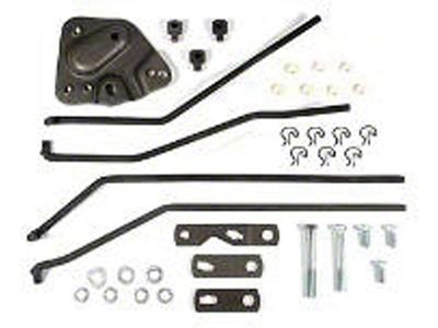 Hurst Competition/Plus 4-Speed Shifter Installation Kit (73-77 Camaro w/ Saginaw Transmission)