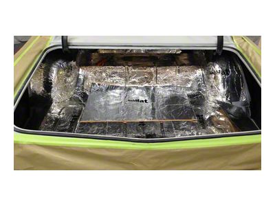 Hushmat Sound Deadening and Insulation Kit; Trunk (56-62 Corvette C1)