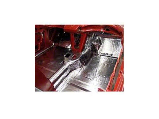 Hushmat Sound Deadening and Insulation Kit; Floor Pan (55-57 Bel Air Hardtop, Sedan)