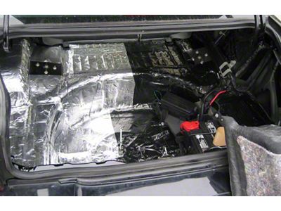 Hushmat Sound Deadening and Insulation Kit; Trunk (55-57 Nomad)