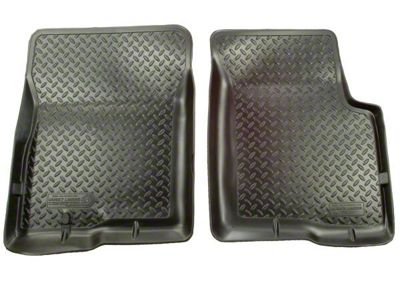 Husky Liners Classic Front Floor Liners; Black (80-96 Bronco)