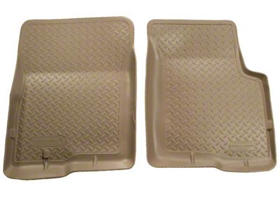 Husky Liners Classic Front Floor Liners; Tan (80-96 Bronco)