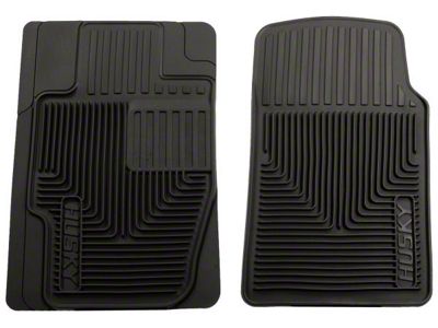 Husky Liners Heavy Duty Front Floor Mats; Black (80-02 Firebird)