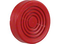 Hydraulic Floor Jack Pad, 3 Diameter, Polyurethane, Prothane