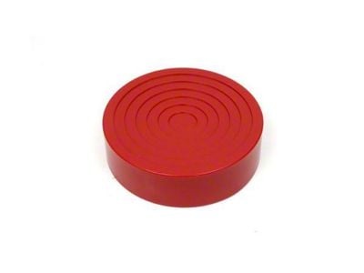 Hydraulic Floor Jack Pad, 7-1/4 Diameter, Polyurethane, Prothane