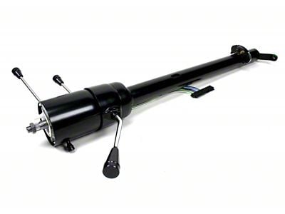 IDIDIT Tilt Column Shift Steering Column; Black (67-72 Blazer, C10, C20, Jimmy, K10, K20, Suburban)