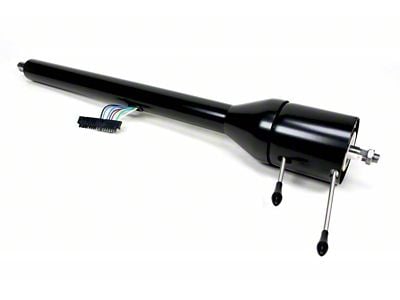 IDIDIT Tilt Floor Shift Steering Column; Black (55-56 150, 210, Bel Air, Nomad w/ Front Steer Rack)