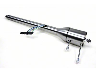 IDIDIT Tilt Floor Shift Steering Column; Paintable Steel (67-72 Blazer, C10, C20, Jimmy, K10, K20, Suburban)