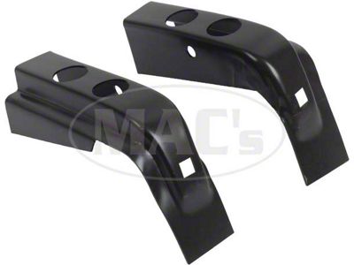 Inner Braces, Pair, Lower Door Post For 5-Window Coupe, 1932 (5-Window Coupe)