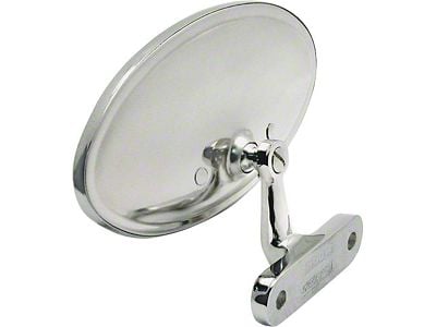 Inside Rear View Mirror - Stainless Steel - Ford Cabriolet & Ford Convertible Sedan