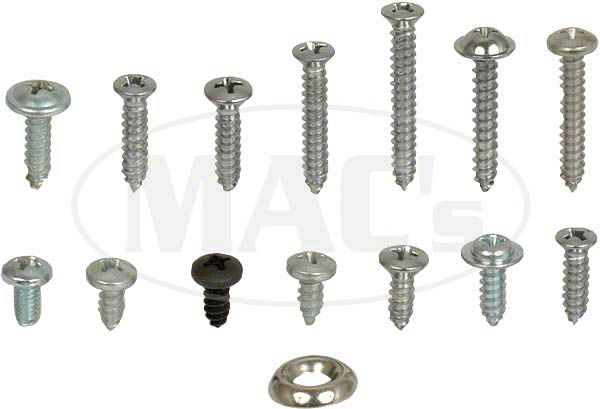 Ecklers Interior Screw Kit Hdtp 70 Pcs