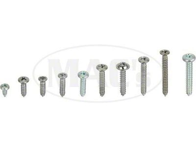 Interior Screw Kit, 4 Door, Galaxie, 1962