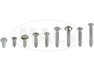 Interior Screw Kit, 4 Door, Galaxie, 1966